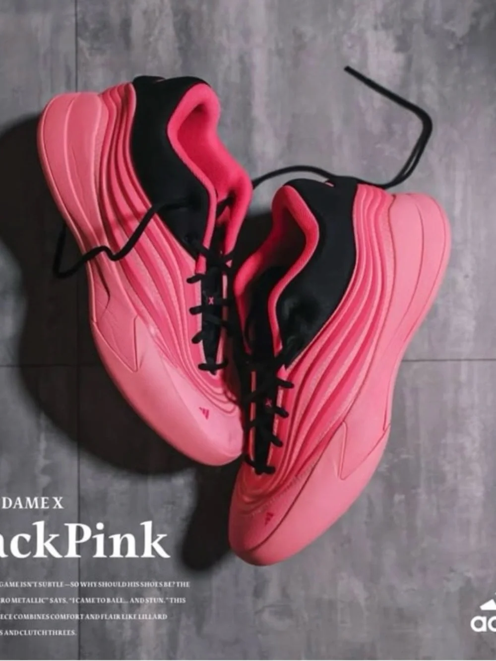 💙New💙 ADIDAS Dame X 'Beam Pink'